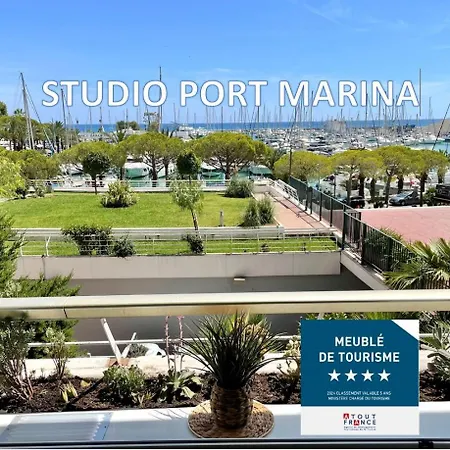 Port Marina - Parking Prive, Climatise Au Ducal * Villeneuve-Loubet
